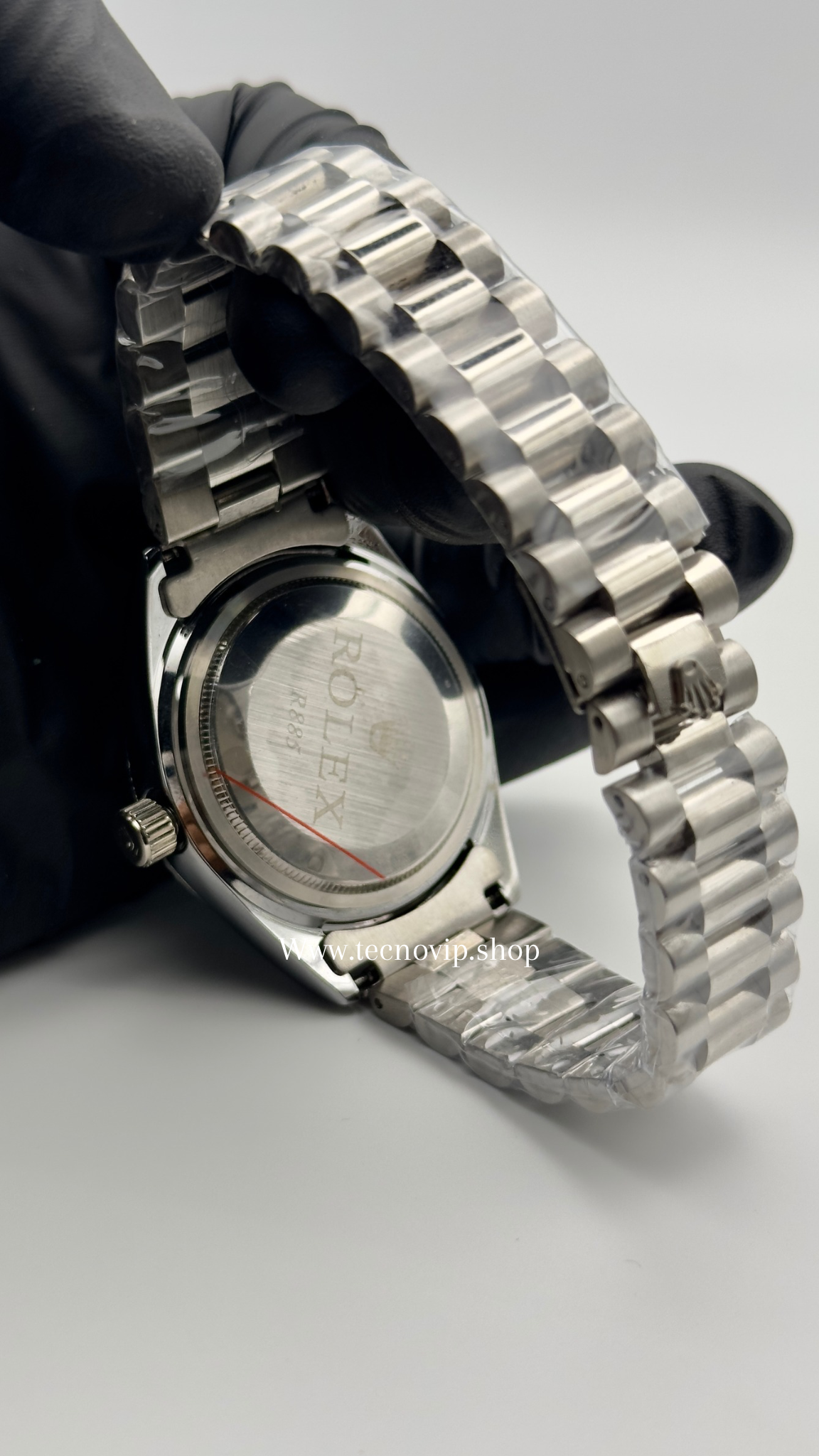 ROLEX DATEJUST SILVER AND GRISS