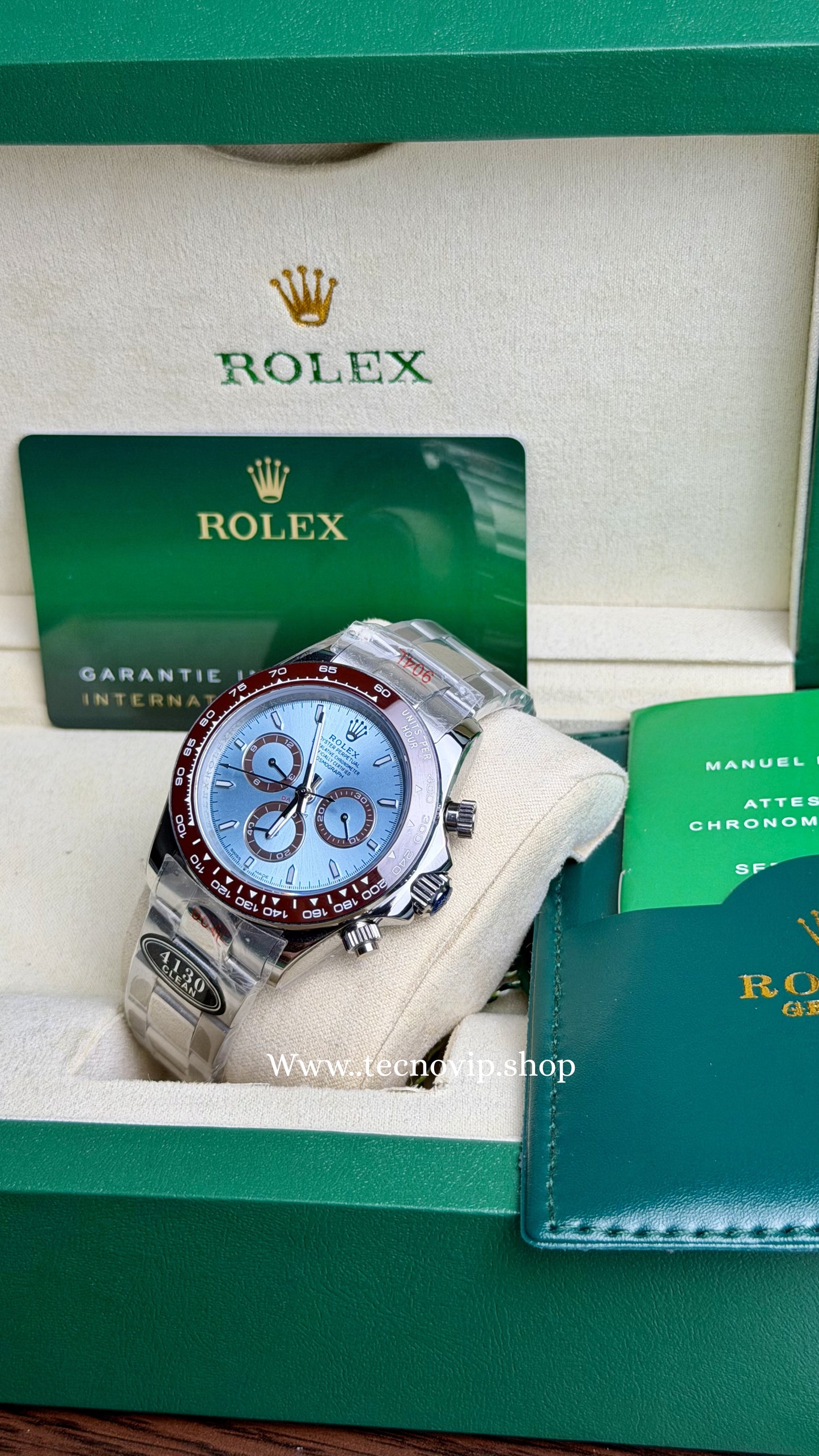 ROLEX DAYTONA TURQUESA AAA+ (OPCIÓN A FULL SET)