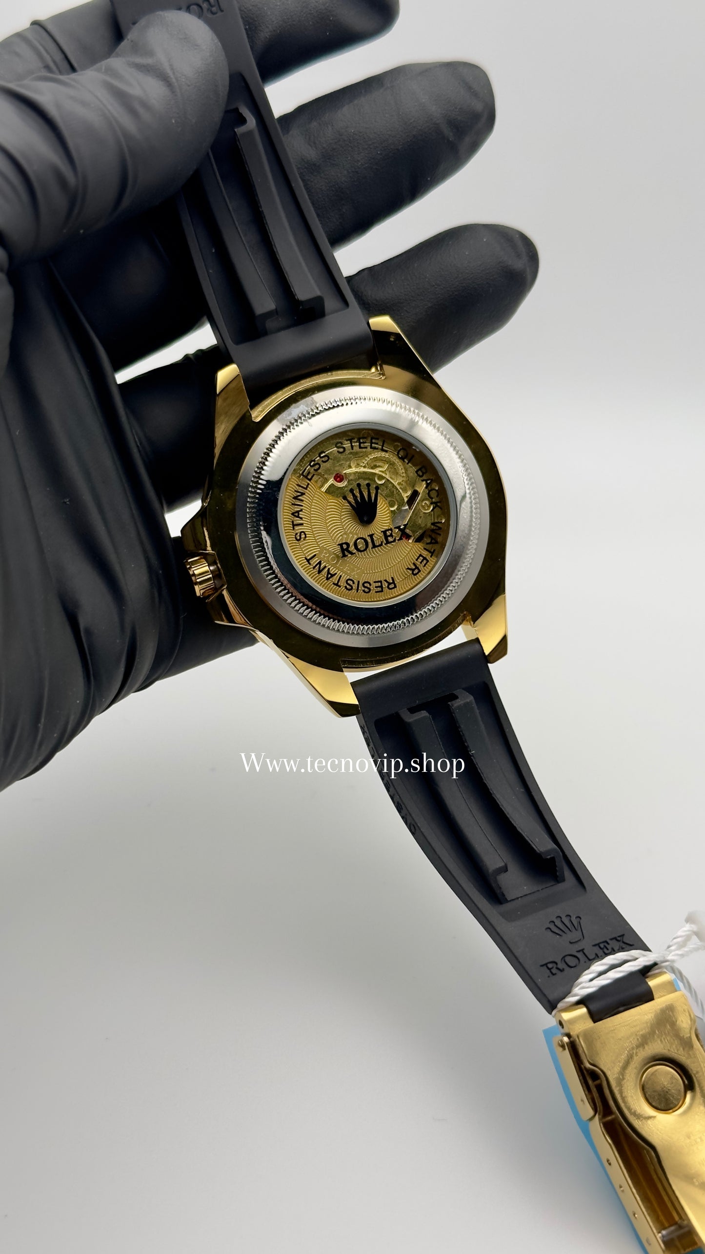 ROLEX YACHT-MASTER OYSTERFLEX BLUE GOLD SEMIAUTOMÁTICO