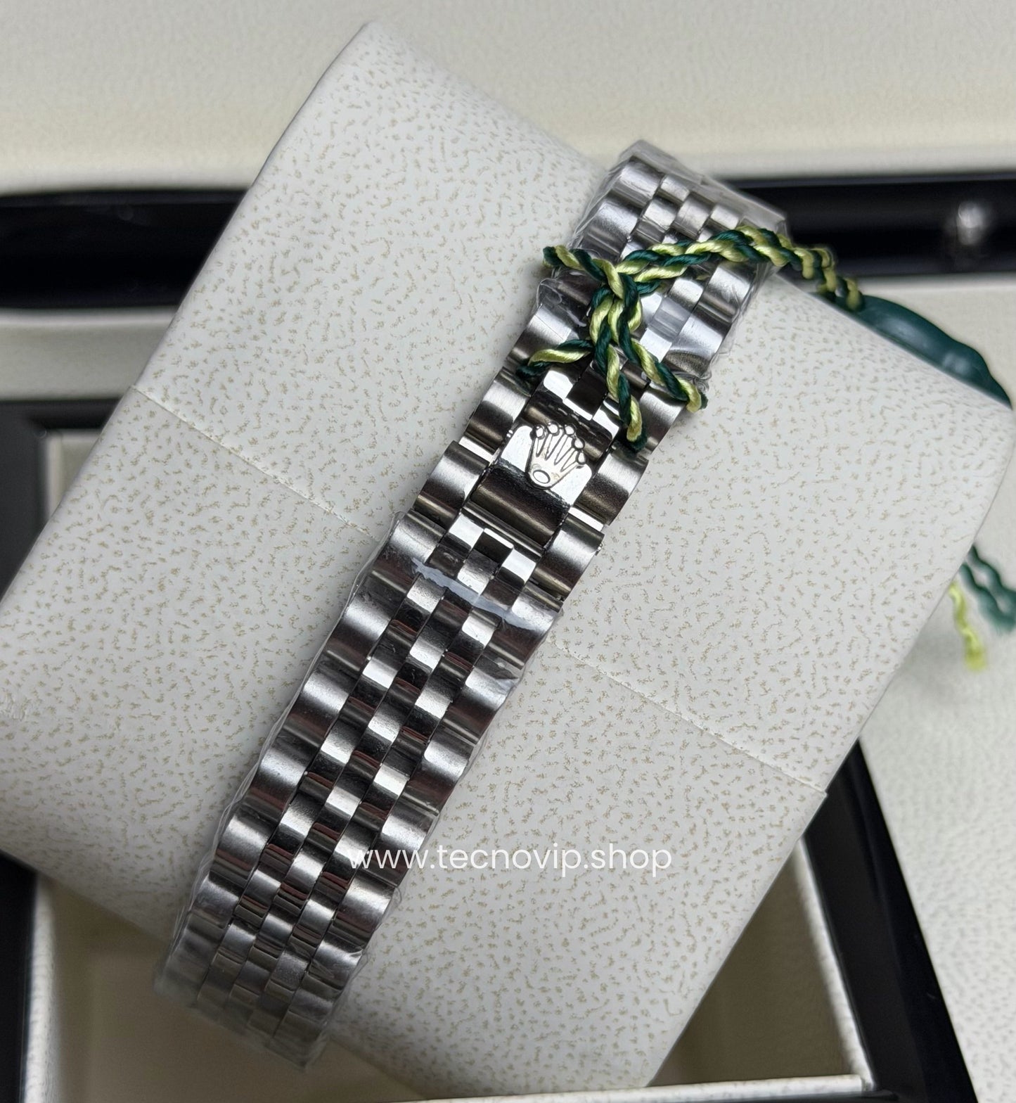 ROLEX PRESIDENCIAL SILVER AND BLUE (MUJER)