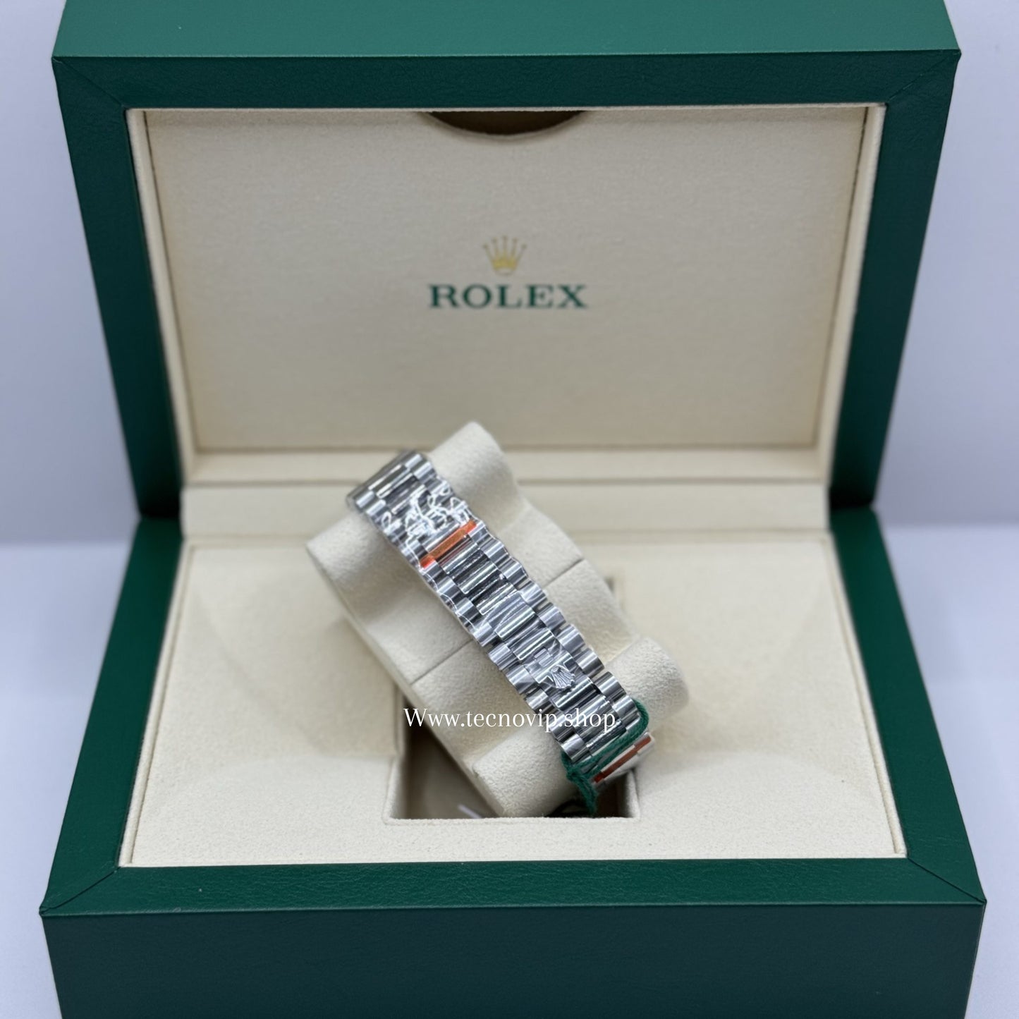 ROLEX DAYDATE SILVER AND BLACK FULL SET AAA+