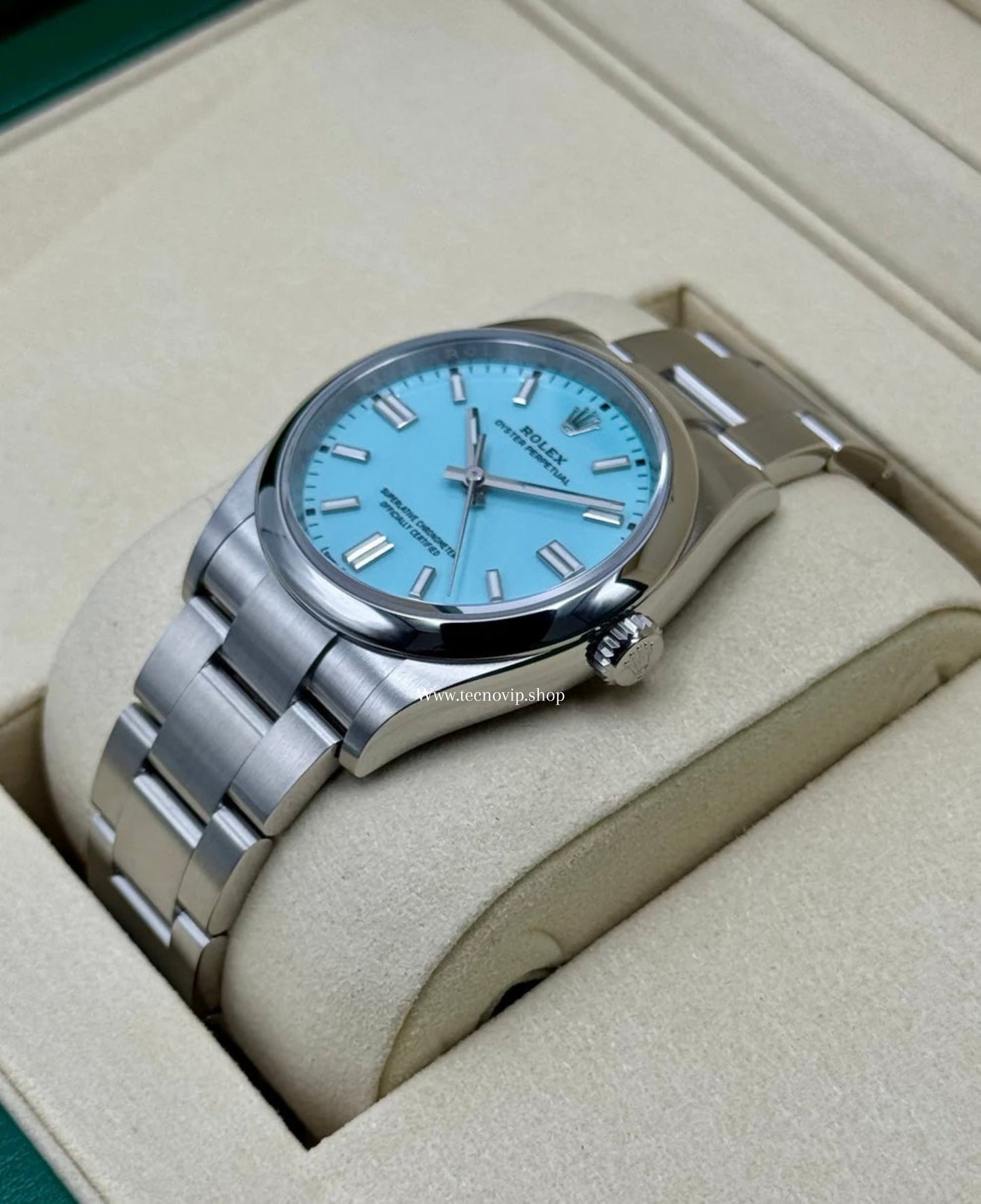 ROLEX OYSTERPERPETUAL TIFANY AAA+ FULL SET