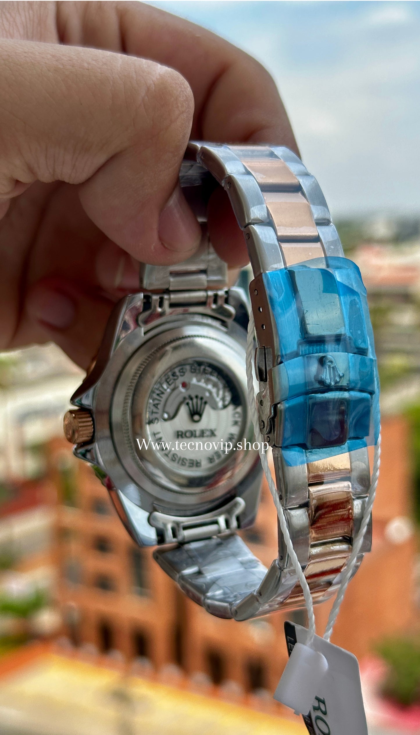ROLEX YACH-MASTER CHOCOLATE COMBINADO SEMIAUTOMÁTICO