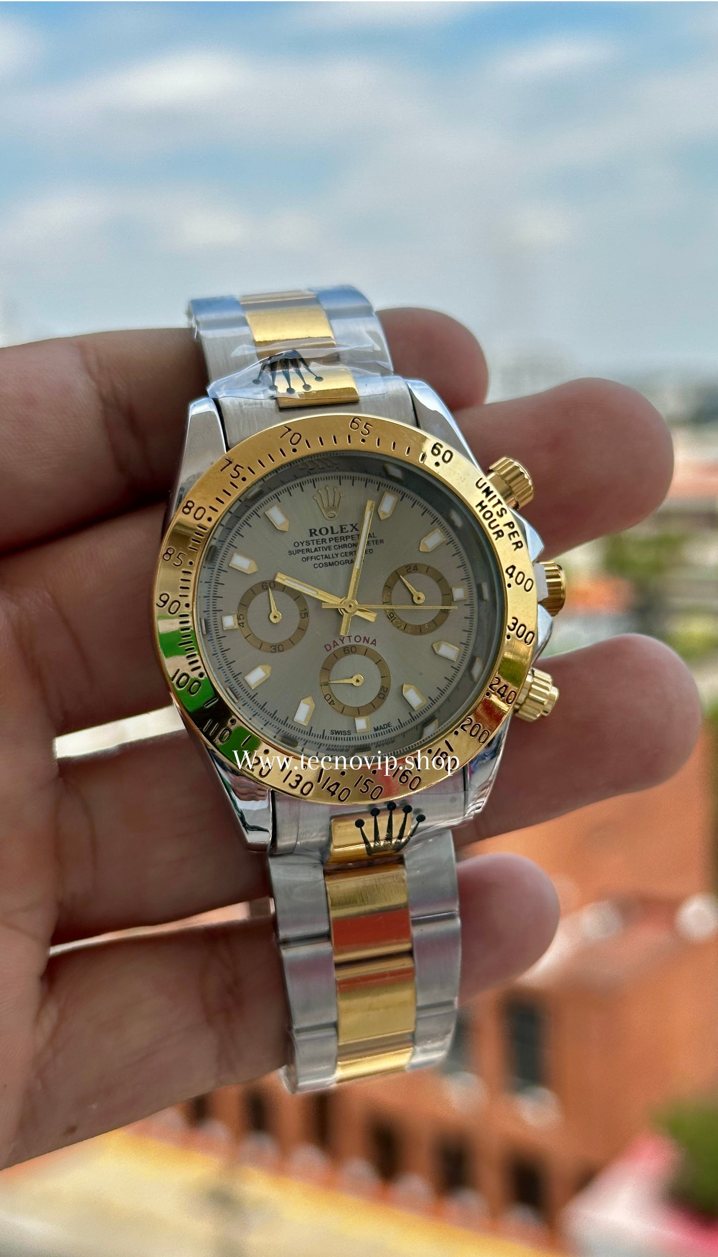 ROLEX DAYTONA MARFIL COMBINADO