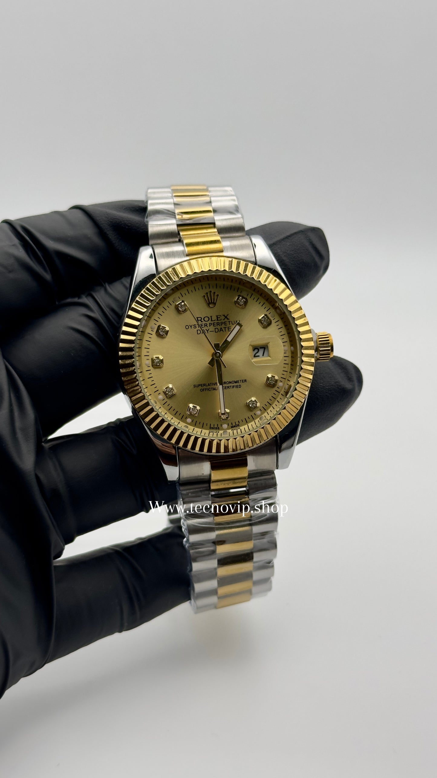 ROLEX DATEJUST GOLD COMBINADO