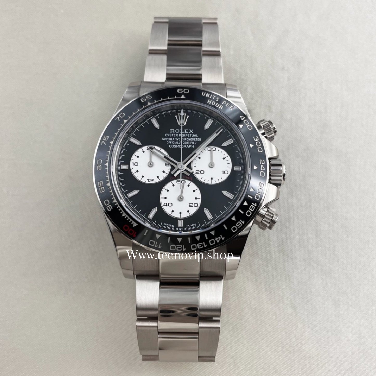 ROLEX DAYTONA BLACK WHITE CORAZON ABIERTO FULL SET AAA+