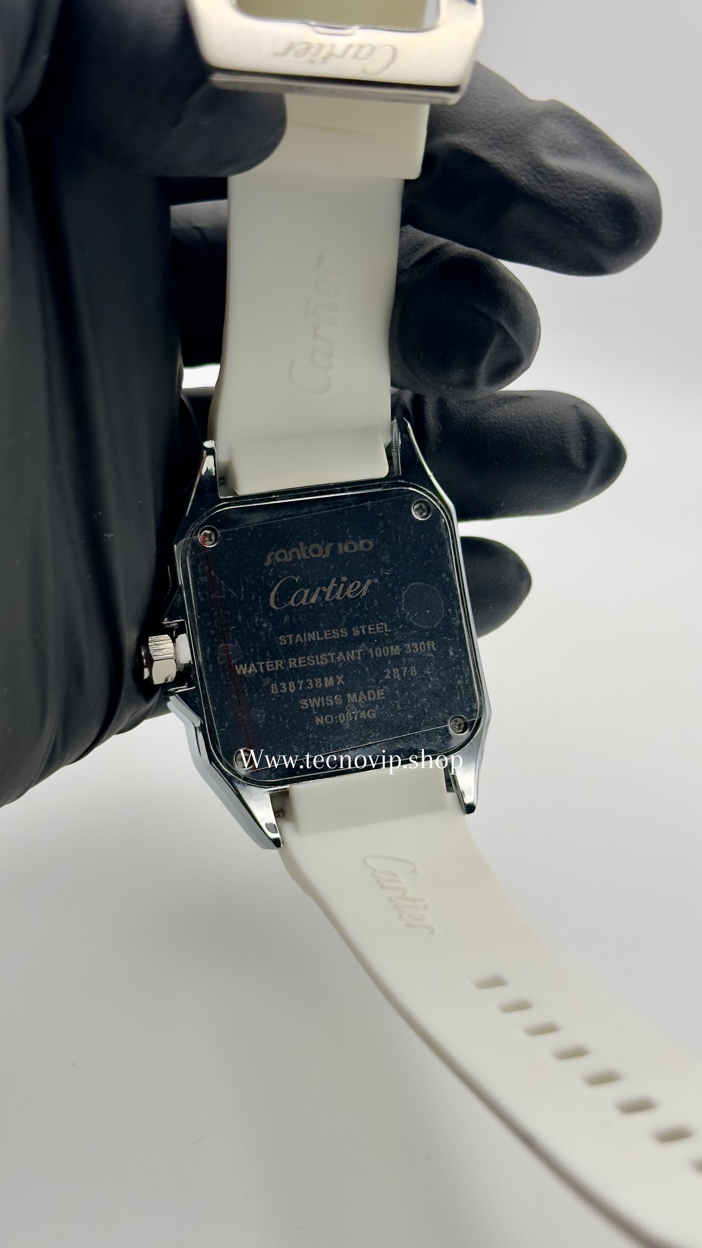 CARTIER SANTOS WHITE