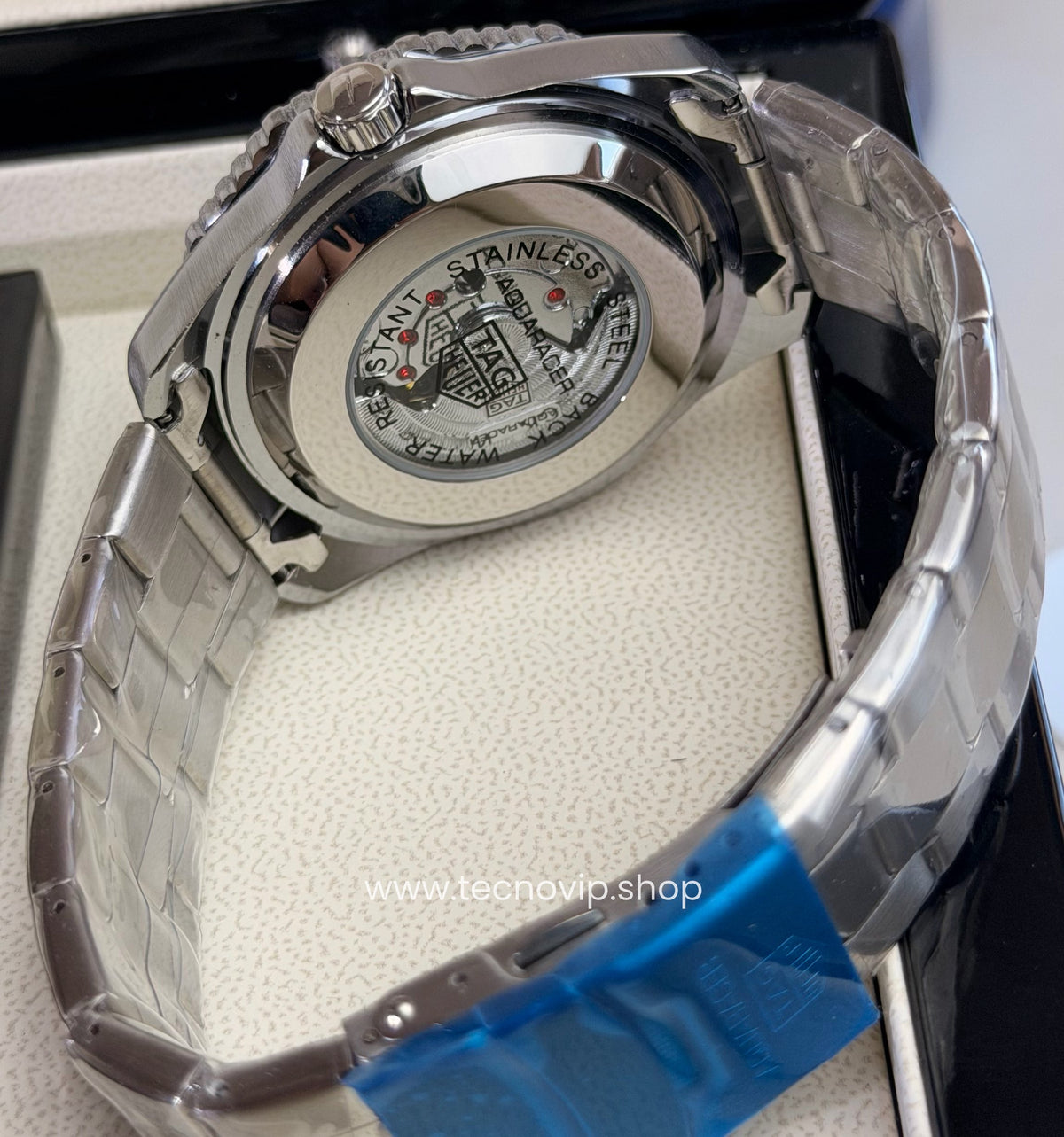 TAG Heuer Aquaracer Professional 300 Date Silver and Black Semiautomático