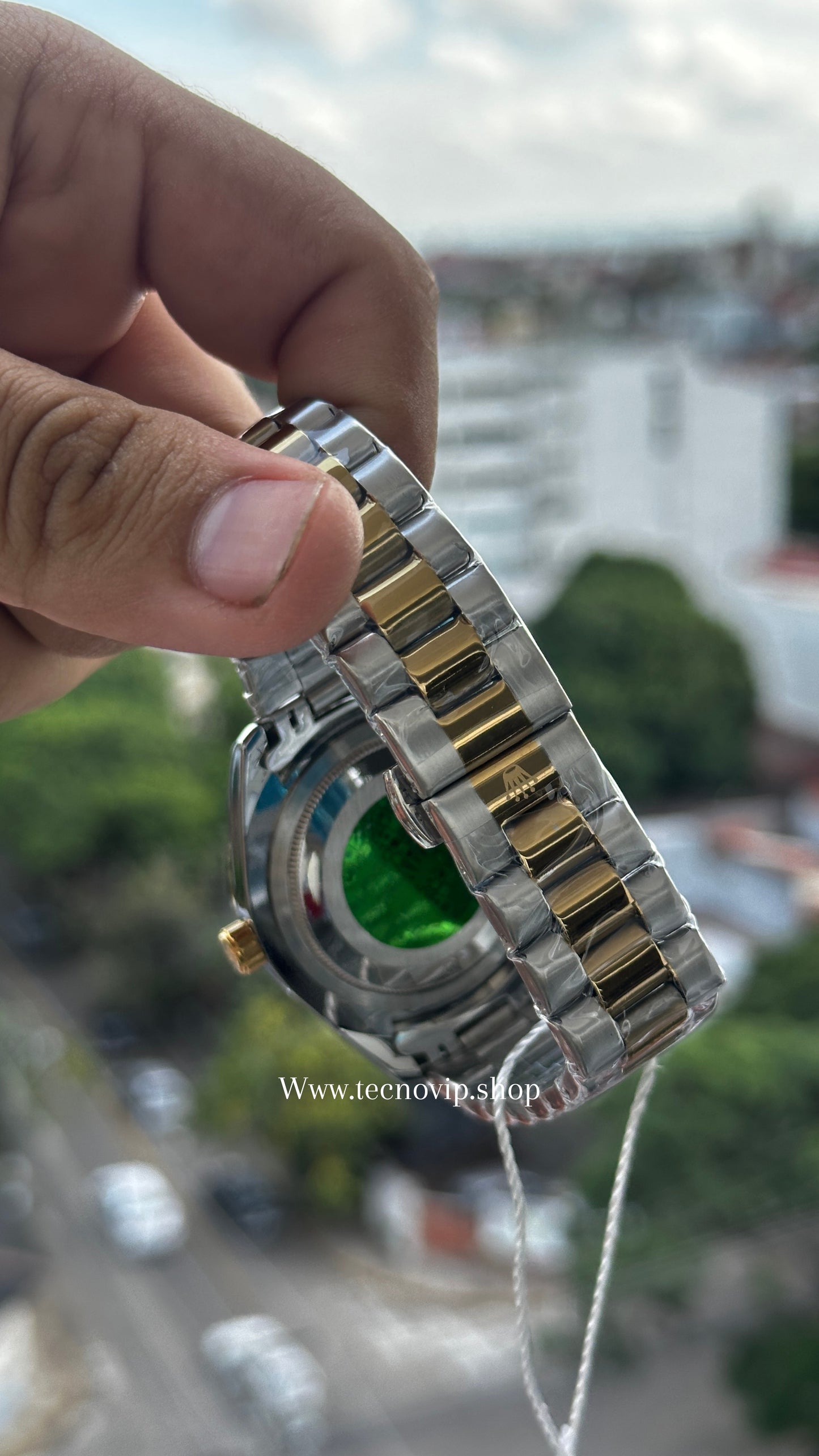 ROLEX SKY DWELLER GOLD COMBINED SEMIAUTOMÁTICO