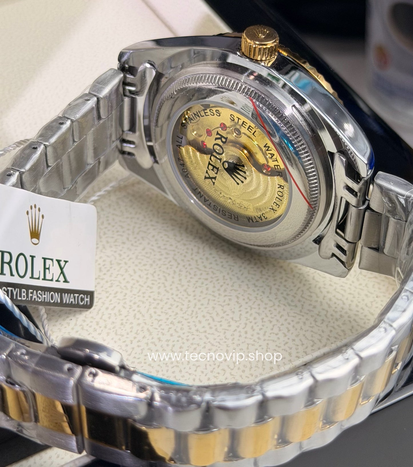 ROLEX DATEJUST BLACK COMBINED SEMIAUTOMÁTICO