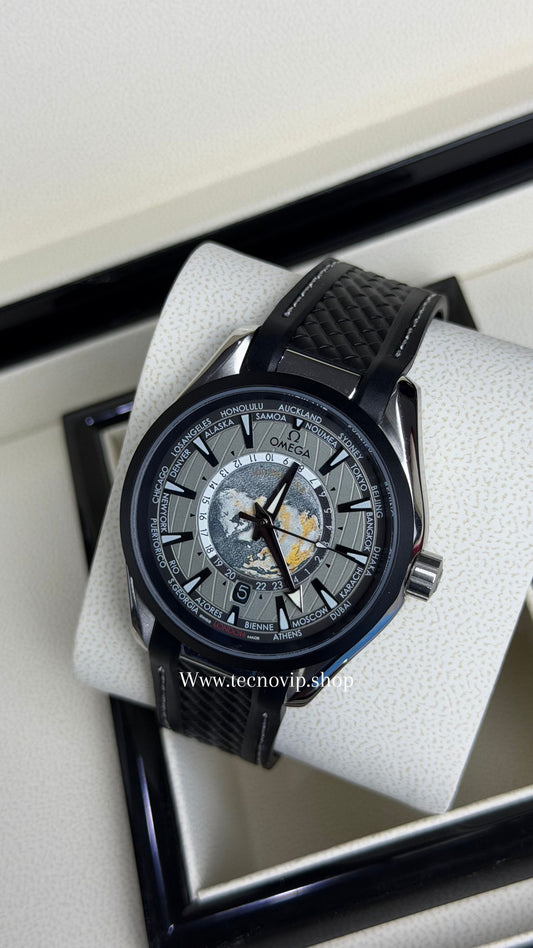 OMEGA SEASMASTER AQUATERRA SILICONA BLACKAAA+(OPCION A FULL SET)