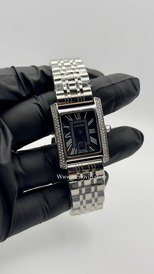 CARTIER TANK CON PERLA (MUJER)