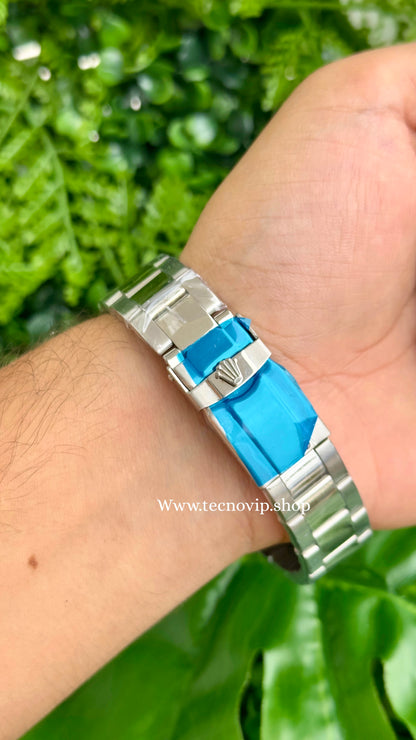 ROLEX DAY DATE SILVER AND BLACK SEMIAUTOMÁTICO