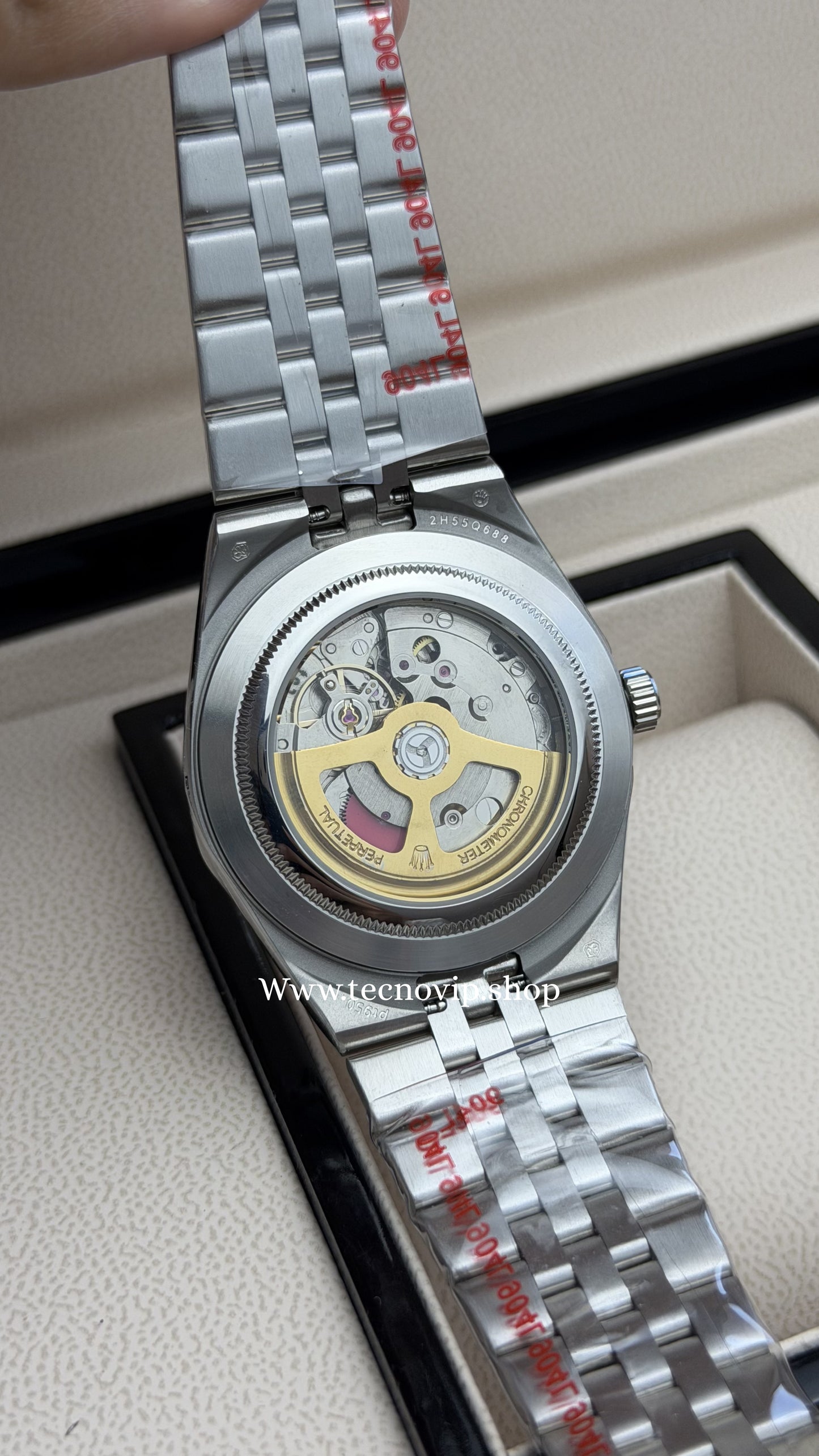 ROLEX LAND DWELLER SILVER AND WHITE  AAA+ (OPCIÓN A FULL SET)