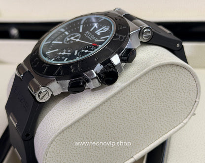 Bvlgari Aluminium Chronograph Black