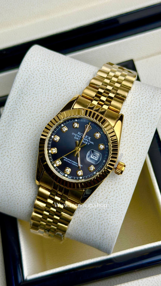 ROLEX PRESIDENCIAL GOLD AND BLACK(MUJER)
