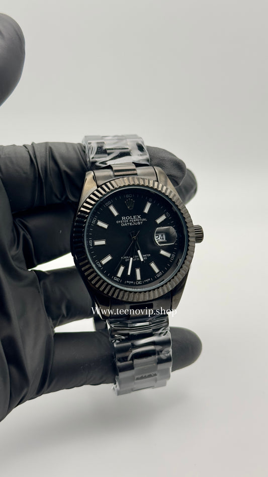 ROLEX DATEJUST BLACK BLACK