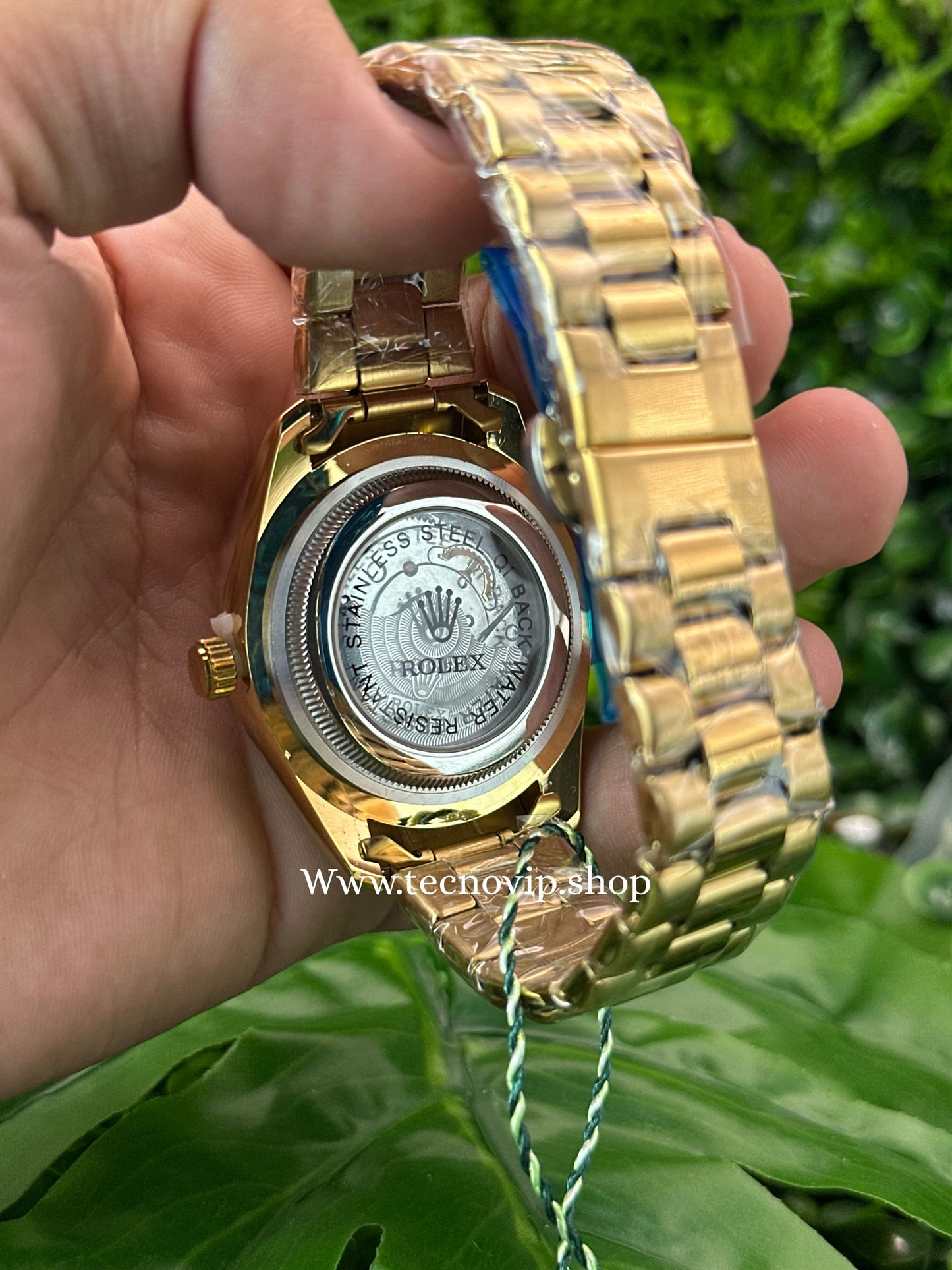 ROLEX DATEJUST GOLD AND BLUE SEMIAUTOMÁTICO