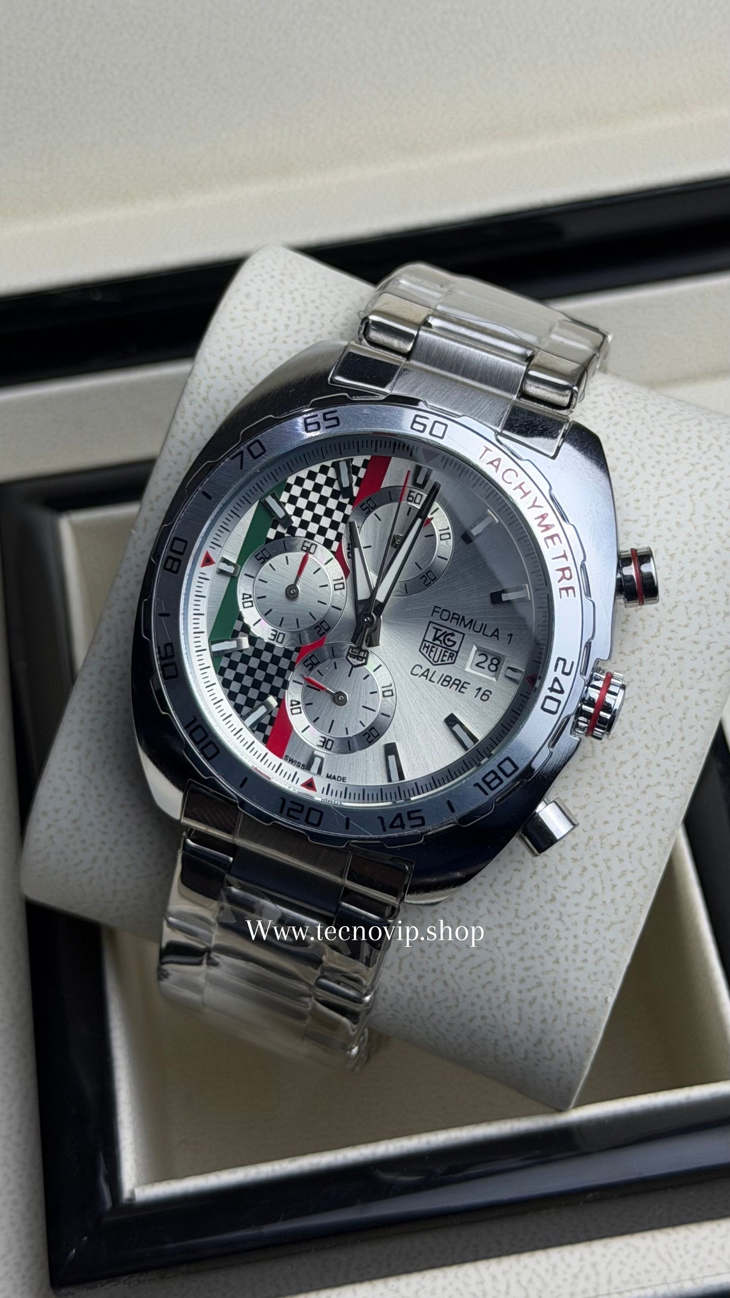 TAG CALIBRE 16 WHITE