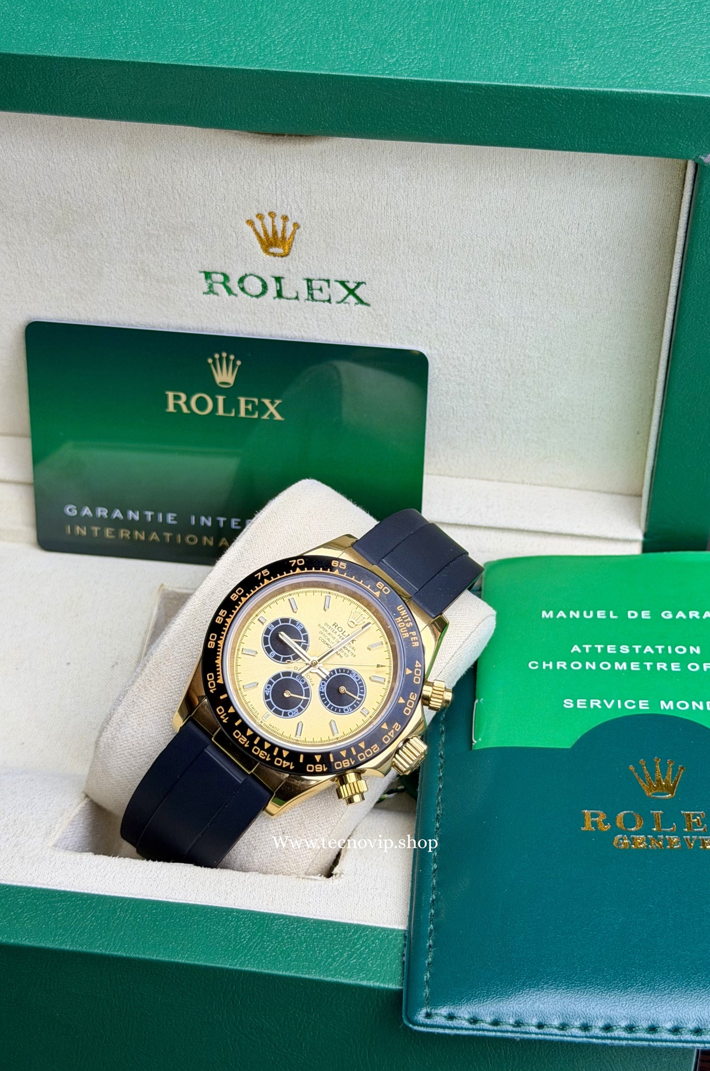 ROLEX DAYTONA PIKACHU OYSTERFLEX  AAA+ (OPCIÓN A FULL SET)