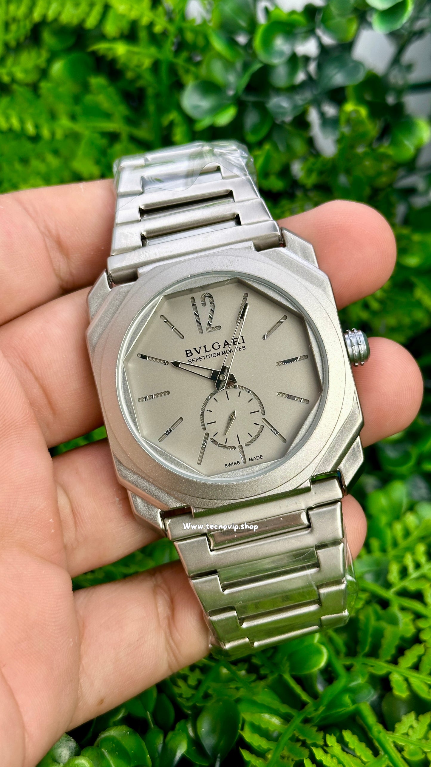BVLGARI SILVER CRONOGRAF SILVER