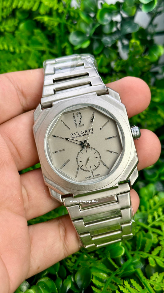 BVLGARI SILVER CRONOGRAF SILVER