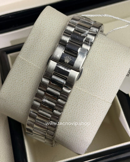 ROLEX DATEJUST SILVER AND WHITE SEMIAUTOMÁTICO