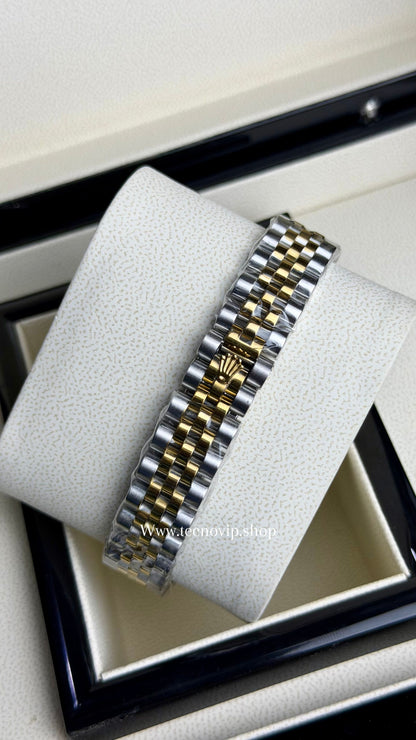 ROLEX PRESIDENCIAL WHITE COMBINADO (MUJER)