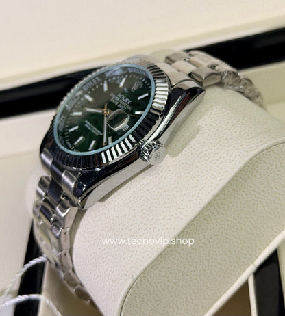 ROLEX DATEJUST GREEN PALMERA SEMIAUTOMÁTICO