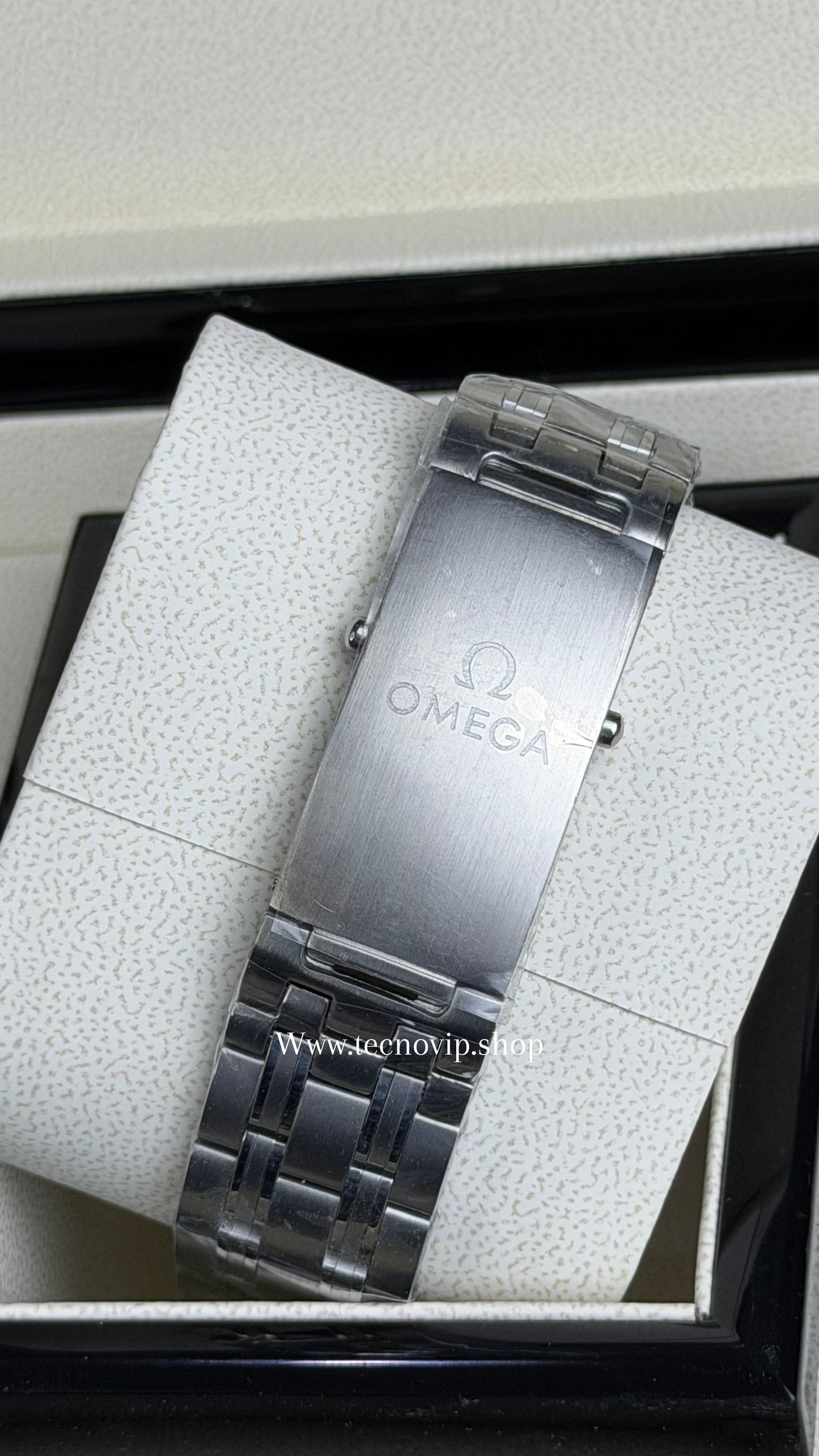OMEGA SEASMASTER SILVER AND BLACK AAA+ (OPCIÓN A FULL SET)