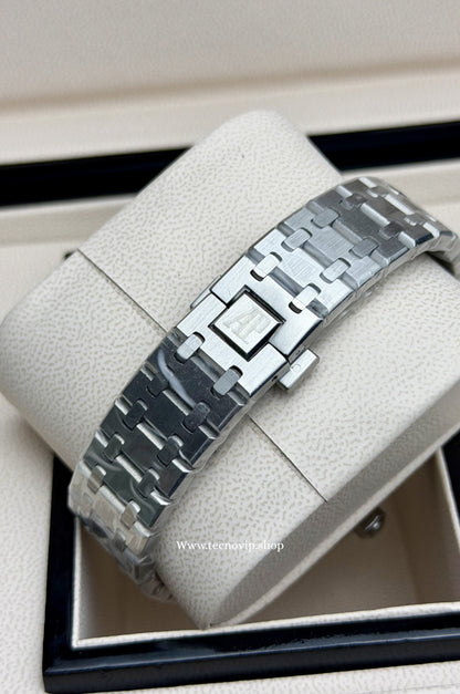 AUDHERMARS PIGUET SKELETON SILVER AND BLUE AAA+ (OPCIÓN A FULL SET)