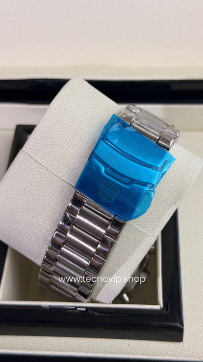 TAG Heuer Formula 1 Chronograph Indy 500 Silver and Blue