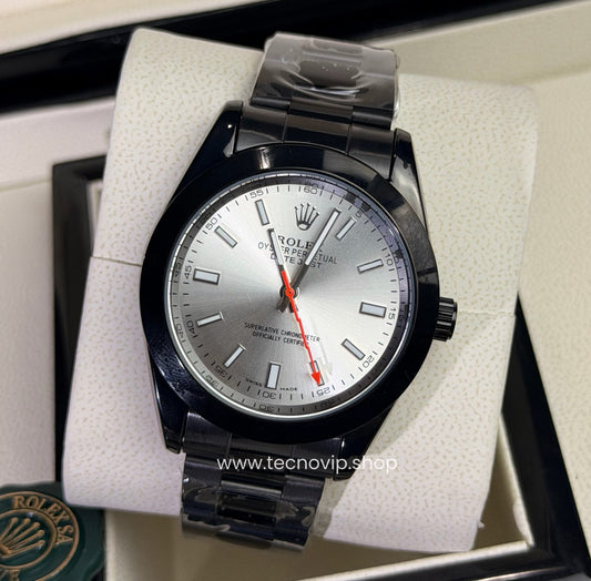 ROLEX MILGAUS BLACK AND WHITE SEMIAUTOMÁTICO