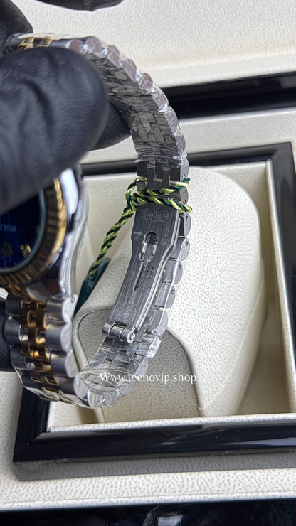 ROLEX PRESIDENCIAL BLUE COMBIBADO ESTRIADO (MUJER)
