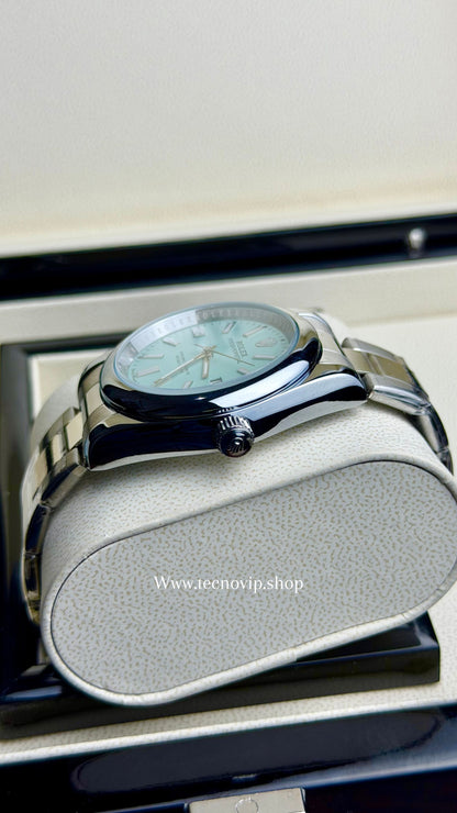 ROLEX OYTERPERPETUAL SILVER AND TIFFANY SEMIAUTOMÁTICO
