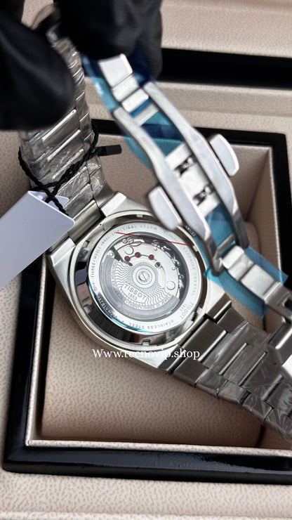 TISSOT PRX SILVER AND BLUE SEMIAUTOMÁTICO