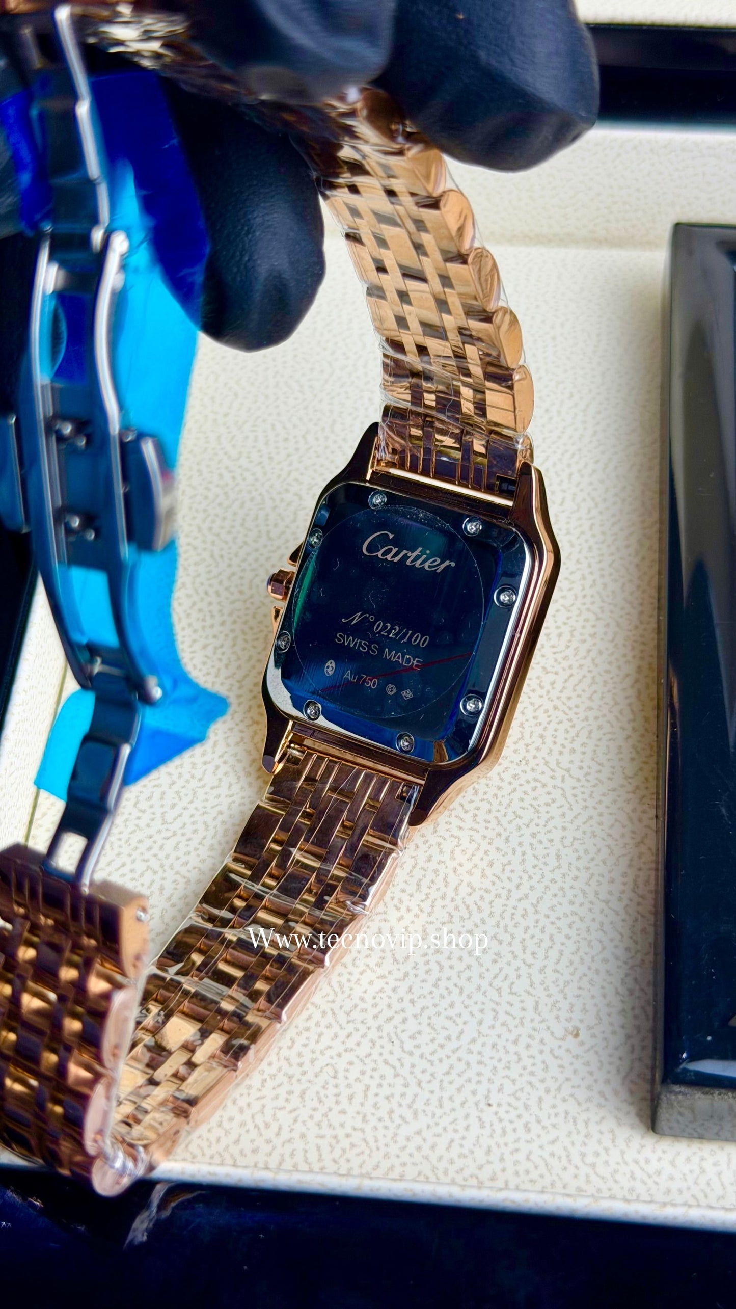 CARTIER GOLD ROSE AND BLACK (MUJER)