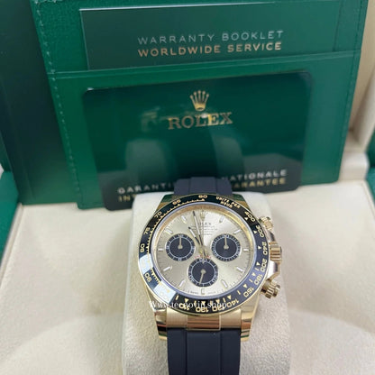 ROLEX YACHMASTER OYSTERFLEX GOLD AND BLACK FULL SET AAA
