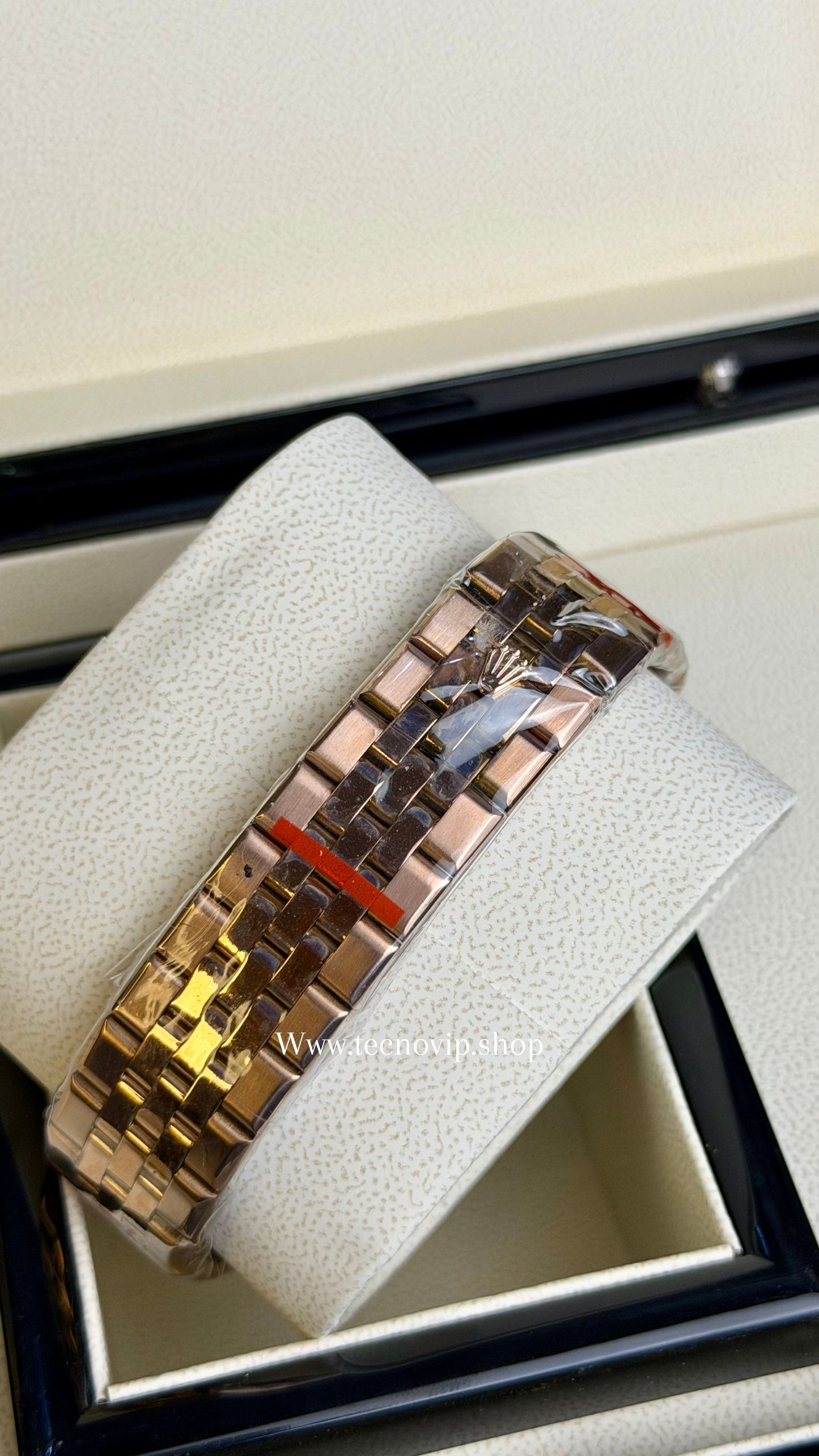 ROLEX LAND DWELLER GOLD ROSE AND TIFFANY  AAA+ (OPCIÓN A FULL SET)