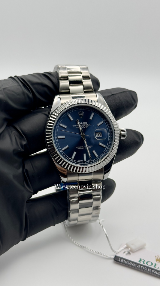 ROLEX DATEJUST BLUE SUAVE