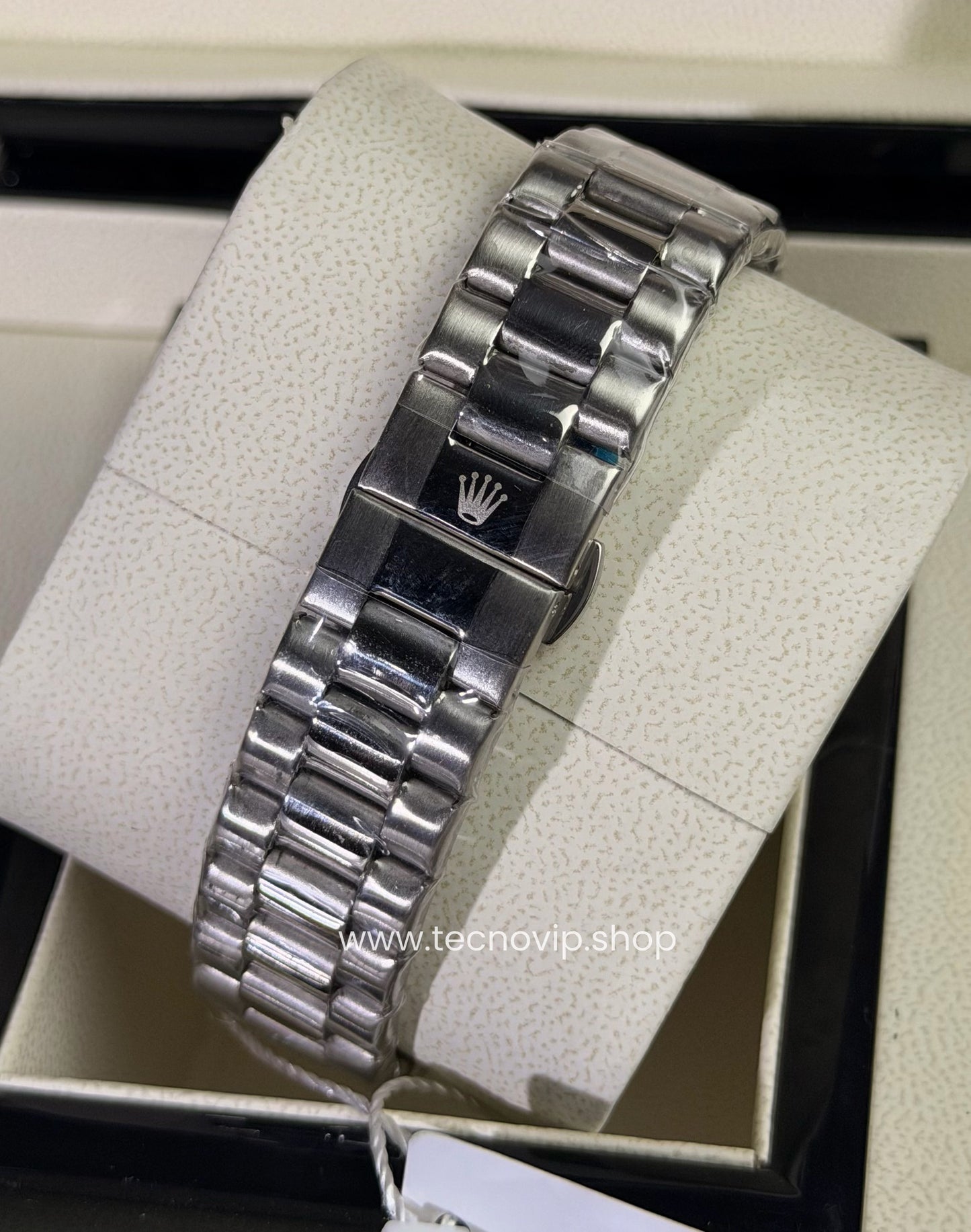 ROLEX DATEJUST SILVER AND BLACK SEMIAUTOMÁTICO