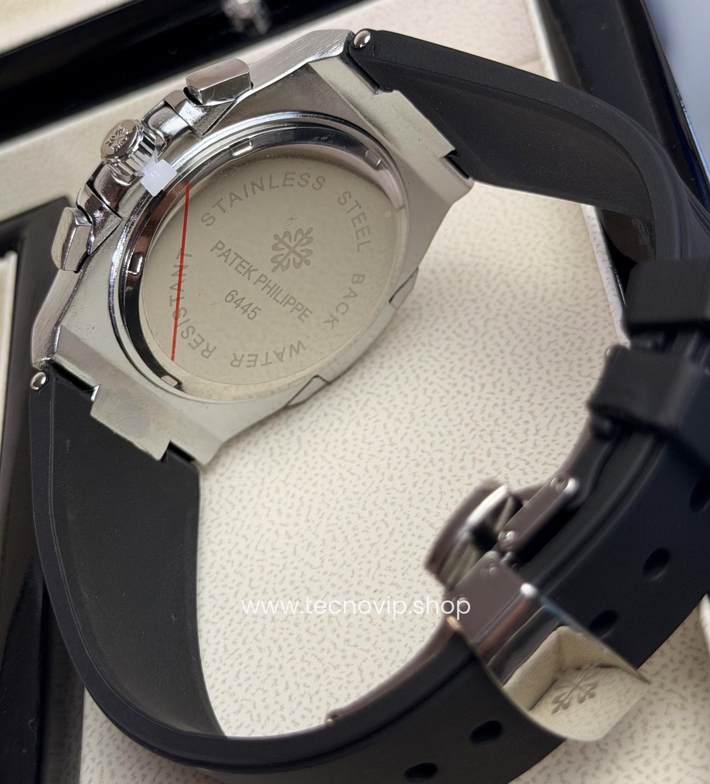 PATEK PHILLIPI CRONOGRAF SILVER SILVER  FLEX