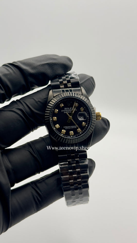 ROLEX PRESIDENCIAL BLACK P/D (MUJER)
