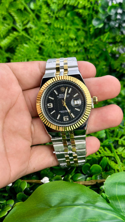 ROLEX LAND DWELLER BLACK COMBINADO