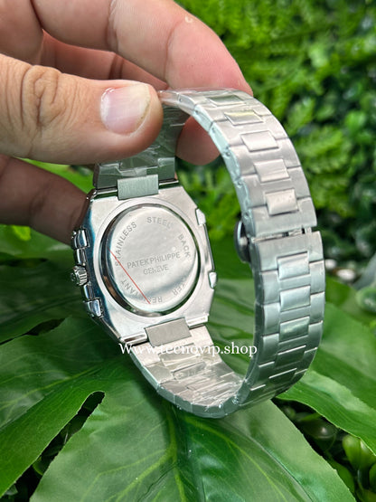 PATEK PHILIPPE CUBITUS SILVER AND MARFIL SEMIAUTOMÁTICO