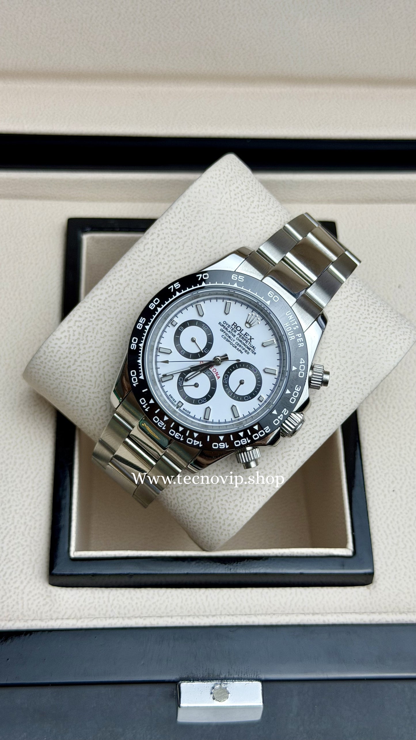 ROLEX DAYTONA PANDA  OPENBACK AAA+ (OPCIÓN A FULL SET)
