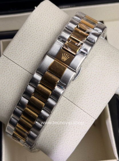 ROLEX DATEJUST WHITE COMBINED SEMIAUTOMÁTICO