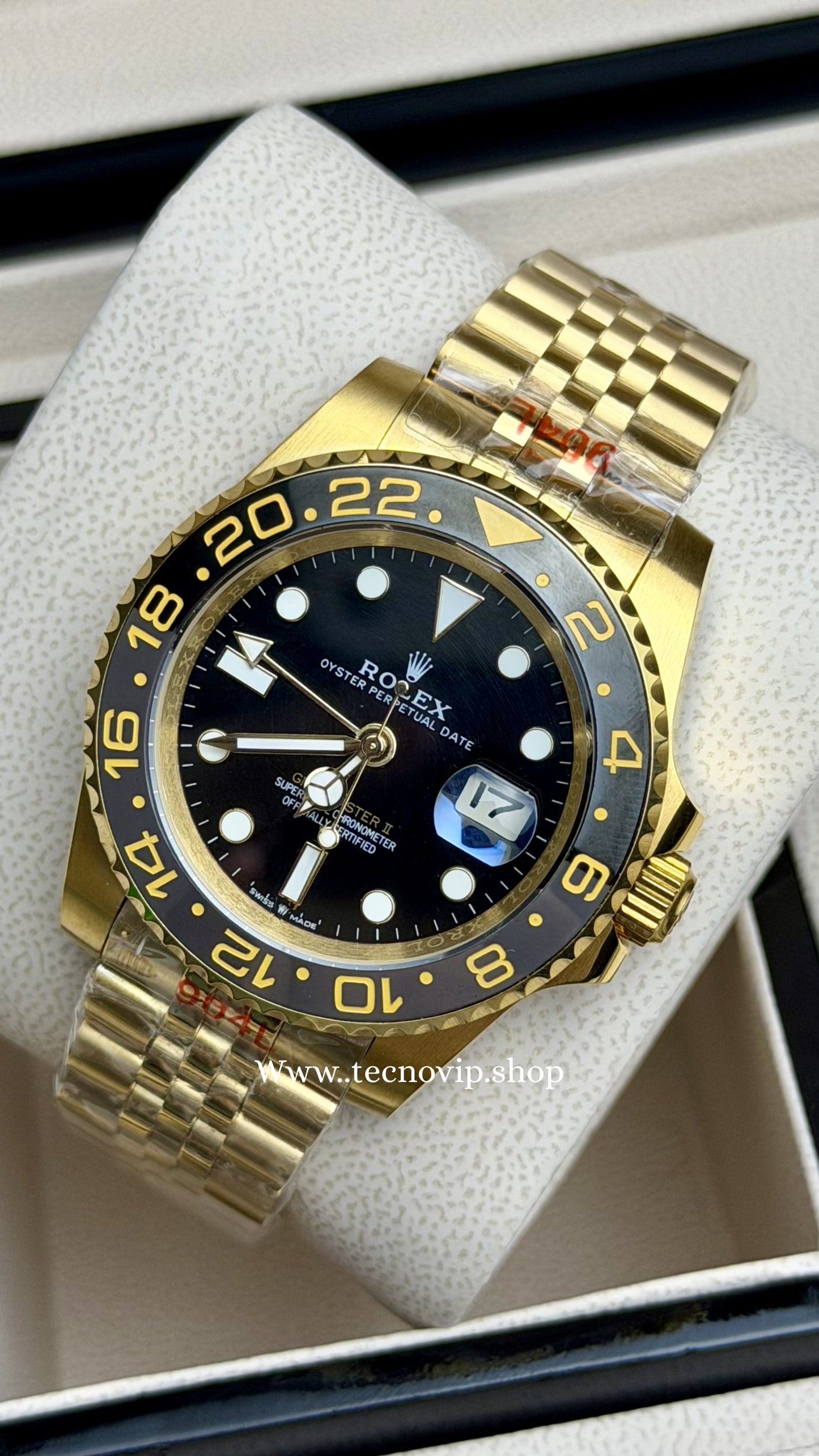 ROLEX GMT-MÁSTER GOLD AND ZOMBIE AAA+ (OPCIÓN A FULL SET)