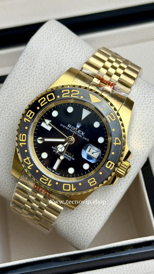 ROLEX GMT-MÁSTER GOLD AND ZOMBIE AAA+ (OPCIÓN A FULL SET)