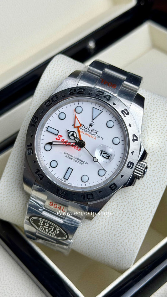ROLEX EXPLORER  WHITE AAA+ (OPCIÓN A FULL SET)